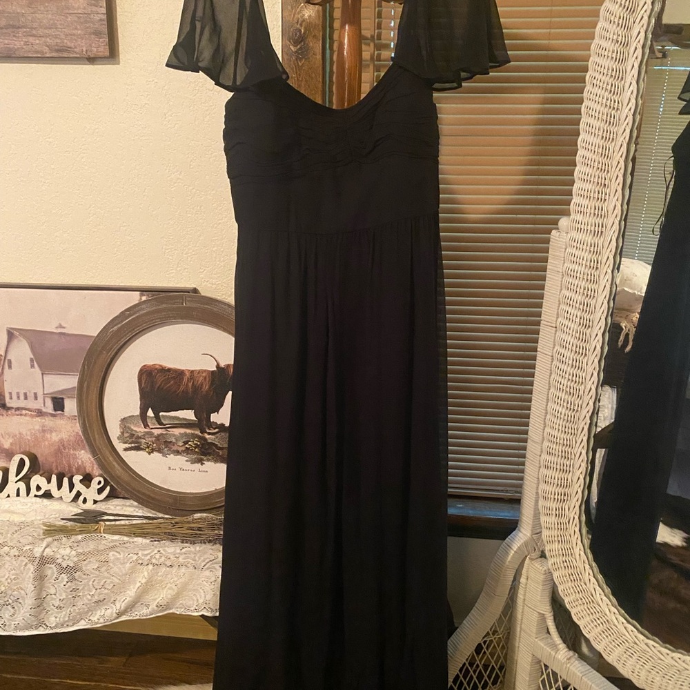 Antonio Melani Elegant Black Evening Dress